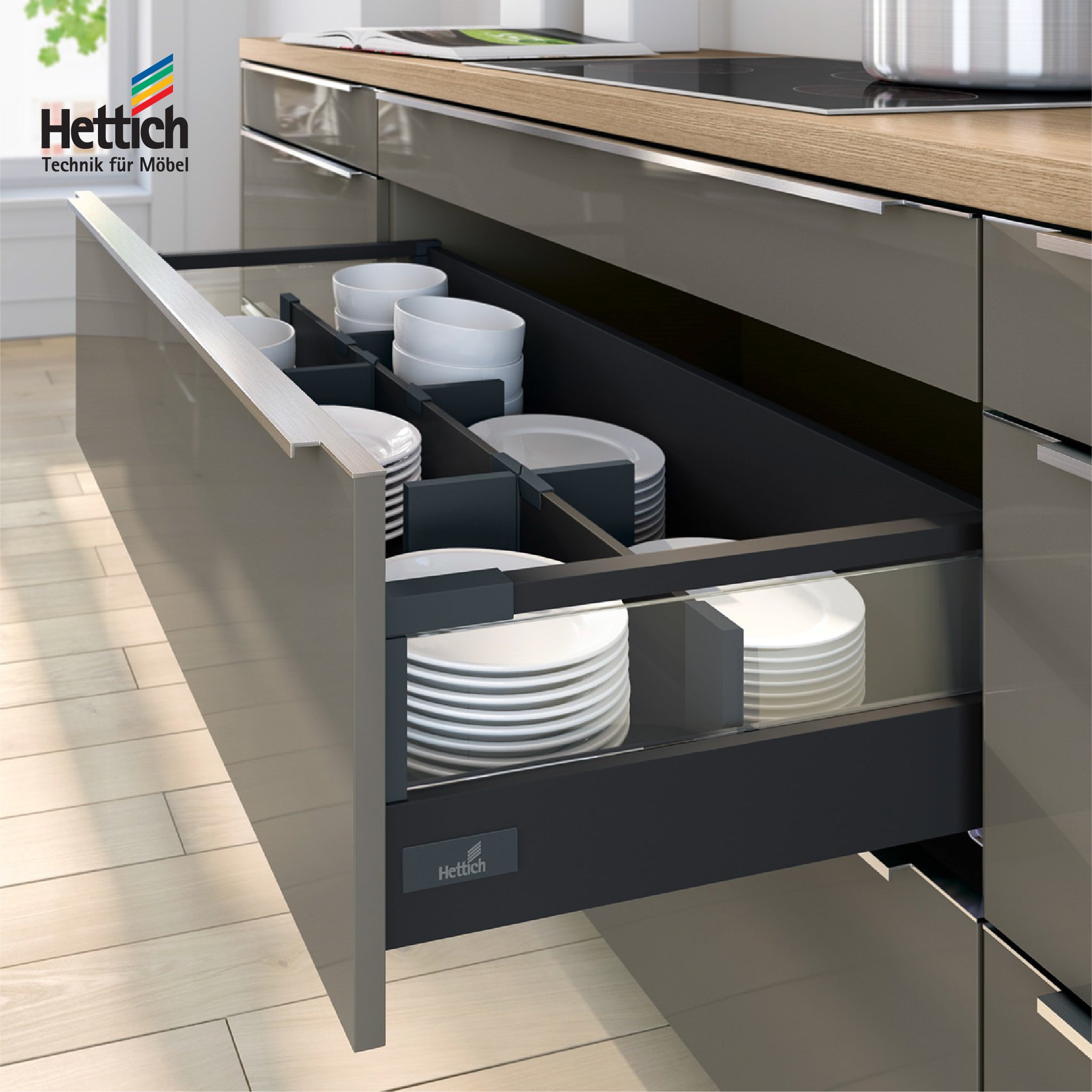 HETTICH POT & PAN BLACK COLOR INNOTECH & Q – HT924320400