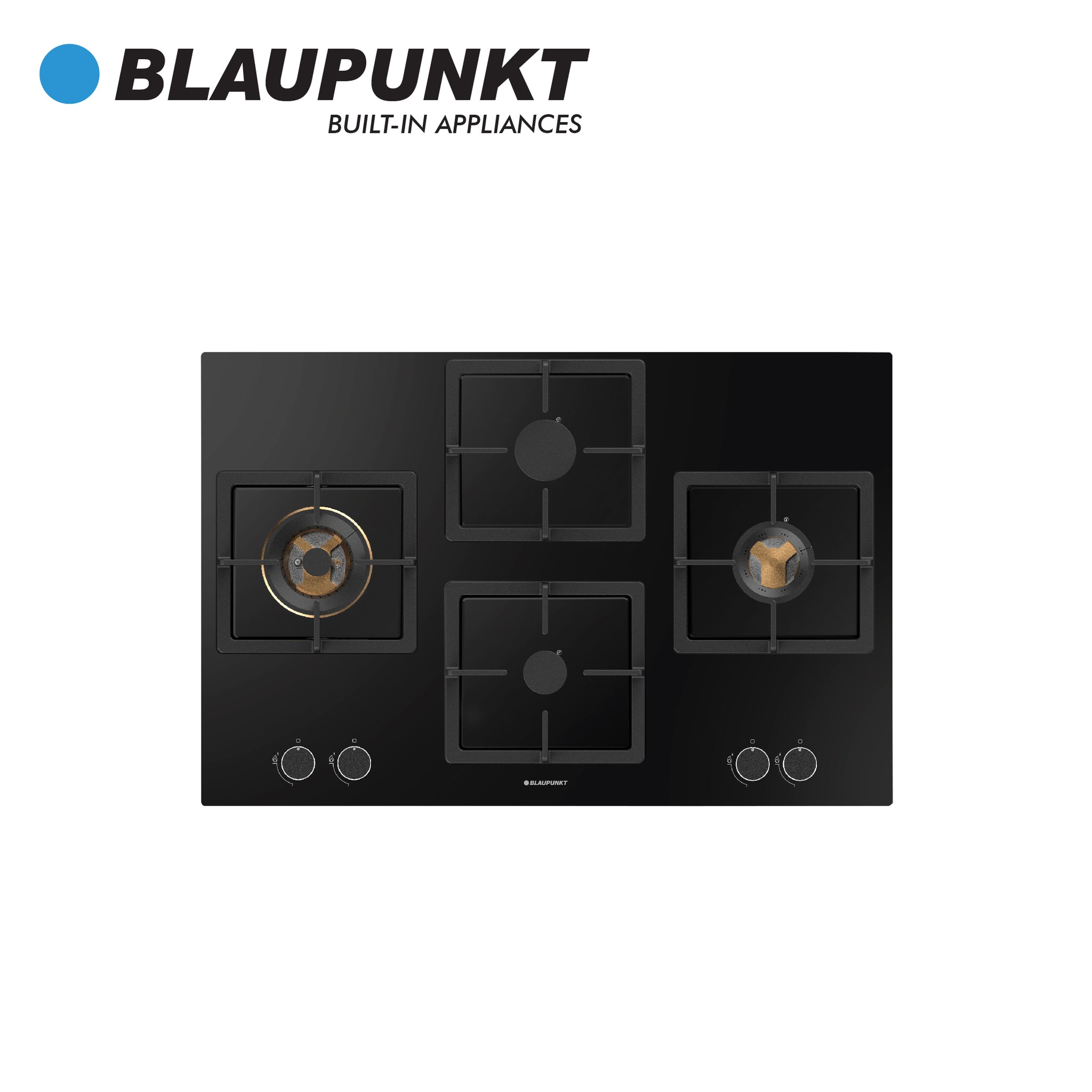 BLAUPUNKT 5GH75BB490 GAS HOB 76CM,04 BURNER BLAC