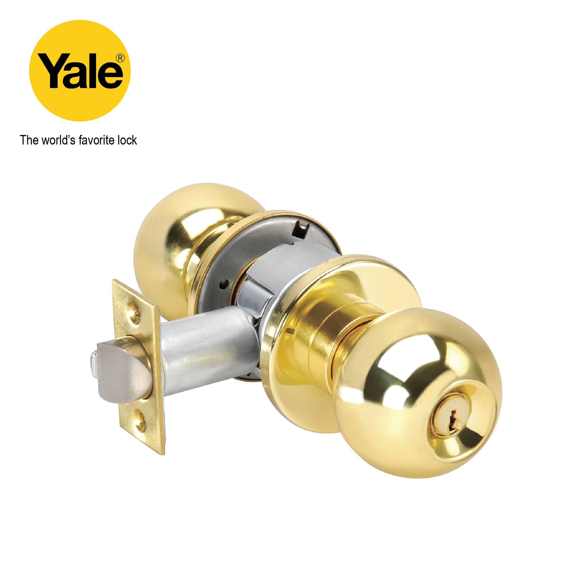 YALE BEDROOM BALL LOCK – VCA5127NUS32