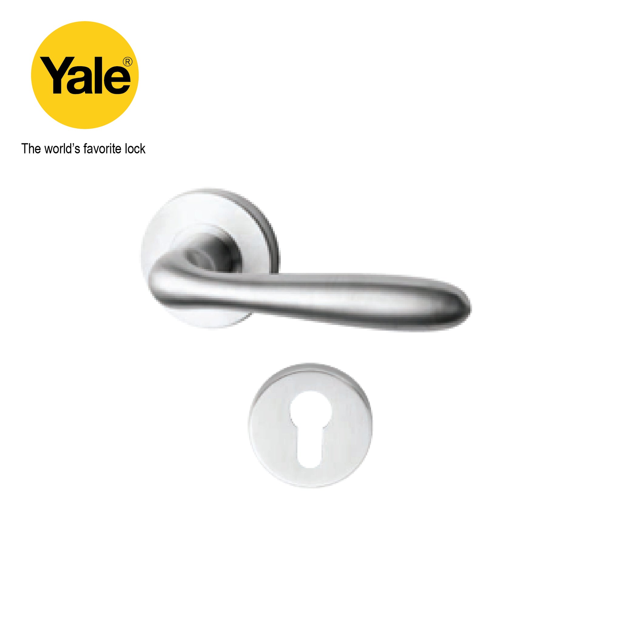 YALE ROUBD LEVER MAINDOOR LOCK – YTL