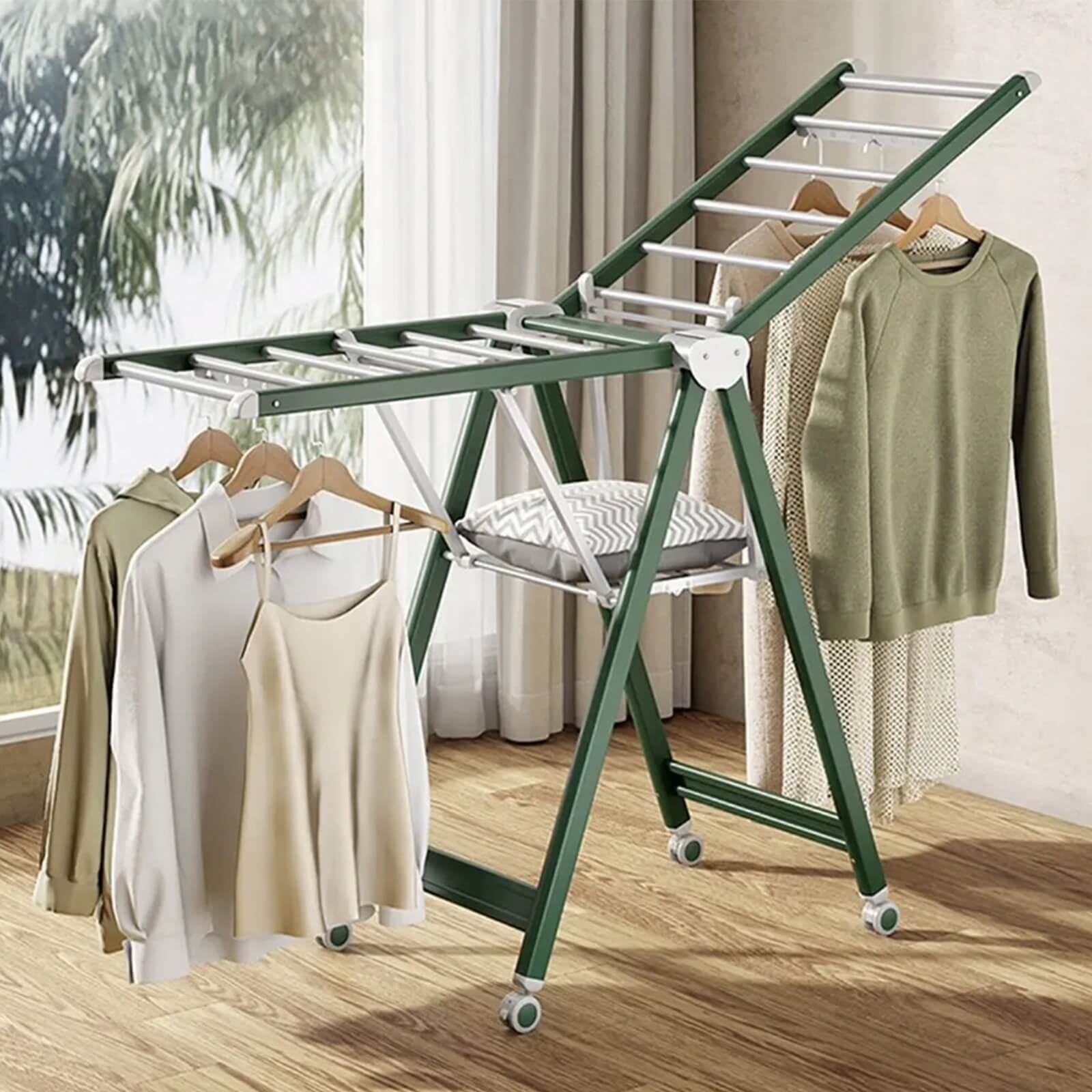 Foldable Aluminum Indoor Drying Rack