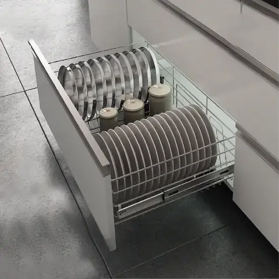 Hettich Pantry Pullout Plate Rack